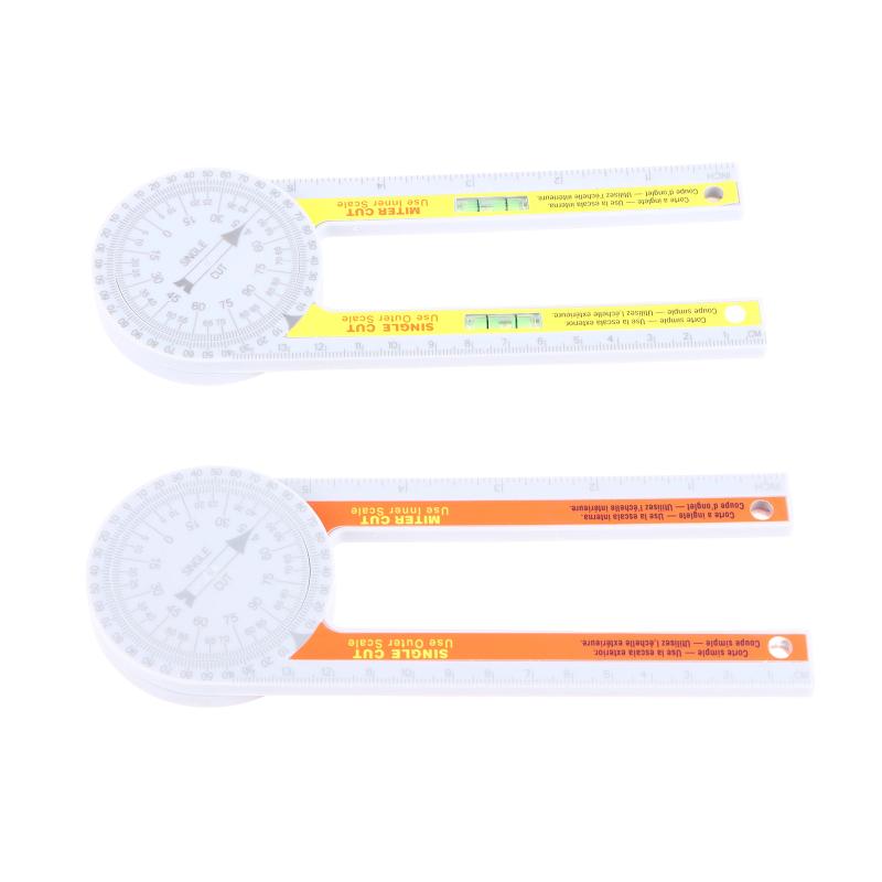 Professional Miter Saw Protractor Angle Finder Precision Miter Angle Finder Plumbers Woodworking Scale Mitre Saw Measuring Tool