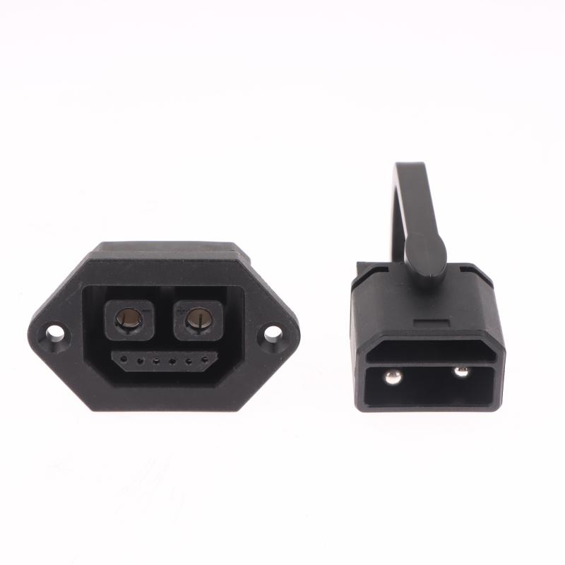 2+6 50A Lithium Battery Connector High Current Electric Vehicle Discharging Power Plug Socket E-Bike Male Female 8Pin Connectors