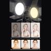 12W RGB Photography Light Bi-color LED Light 128pcs LED Bds 3200K-5600K Dimmable 5 Scene Effects Support  /NP Series Battery Powered with Metal Barnd