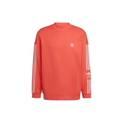 adidas Originals Sports Casual Crew Neck Pullover Breathable Long Sleeve Sweatshirt Unisex Sweatshirt Orange HC1996