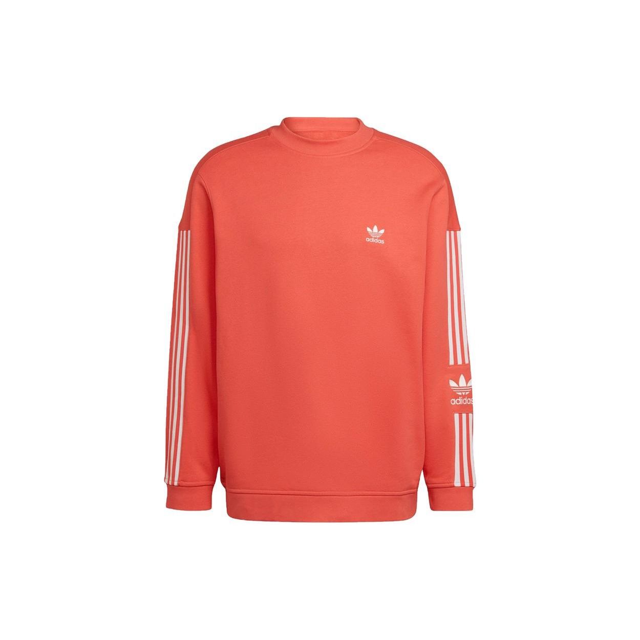 Adidas Originals Sports Casual Crew Neck Pullover Breathable Long Sleeve Sweatshirt Unisex Sweatshirt Orange HC1996 XL