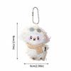 Kawaii Fluffy Lamb Doll Keychain Cute Cartoon Fluffy Hugging Pendant  Year of the Sheep