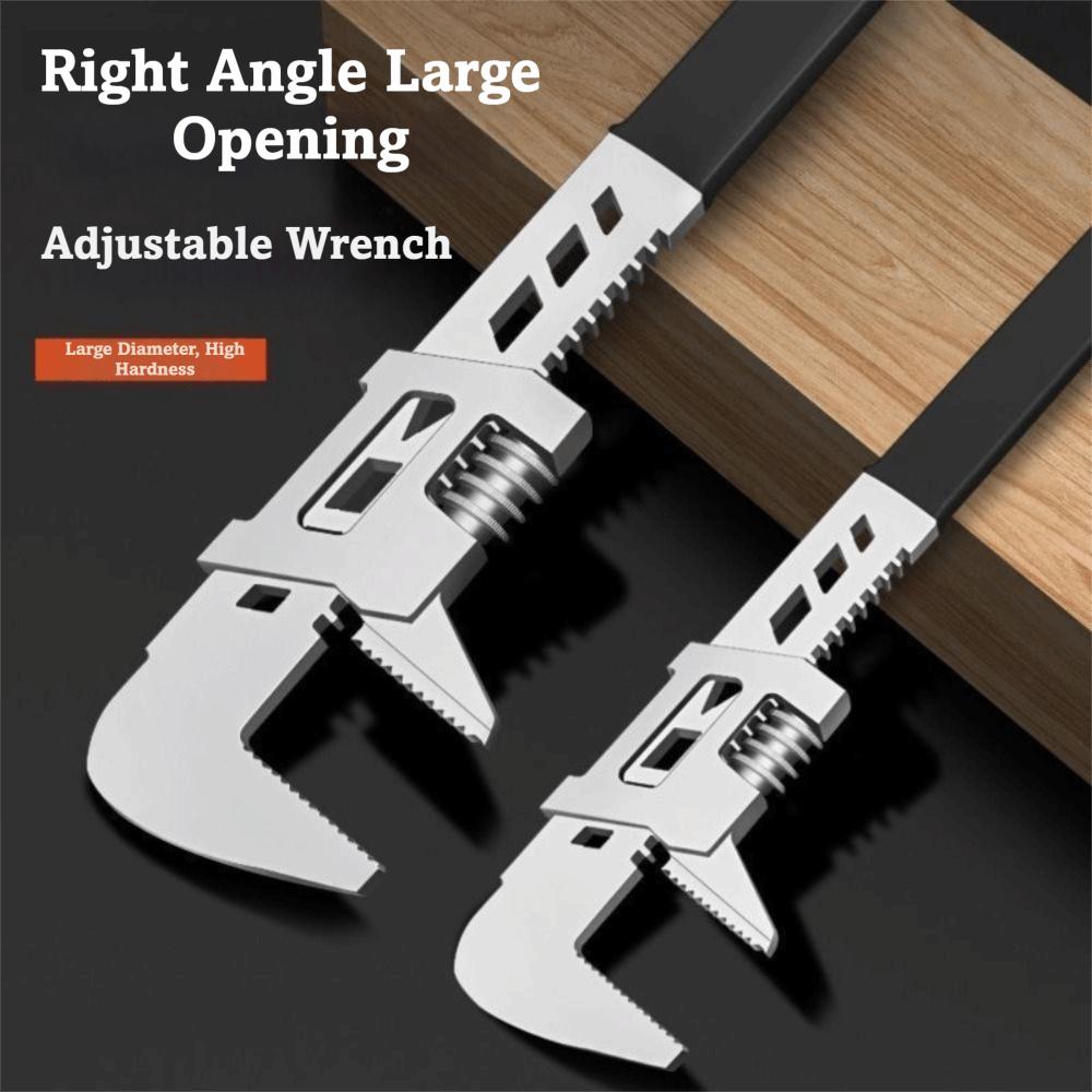 Large Open End Bathroom Sink Wrench Versatile Right-angle Wrench  Household