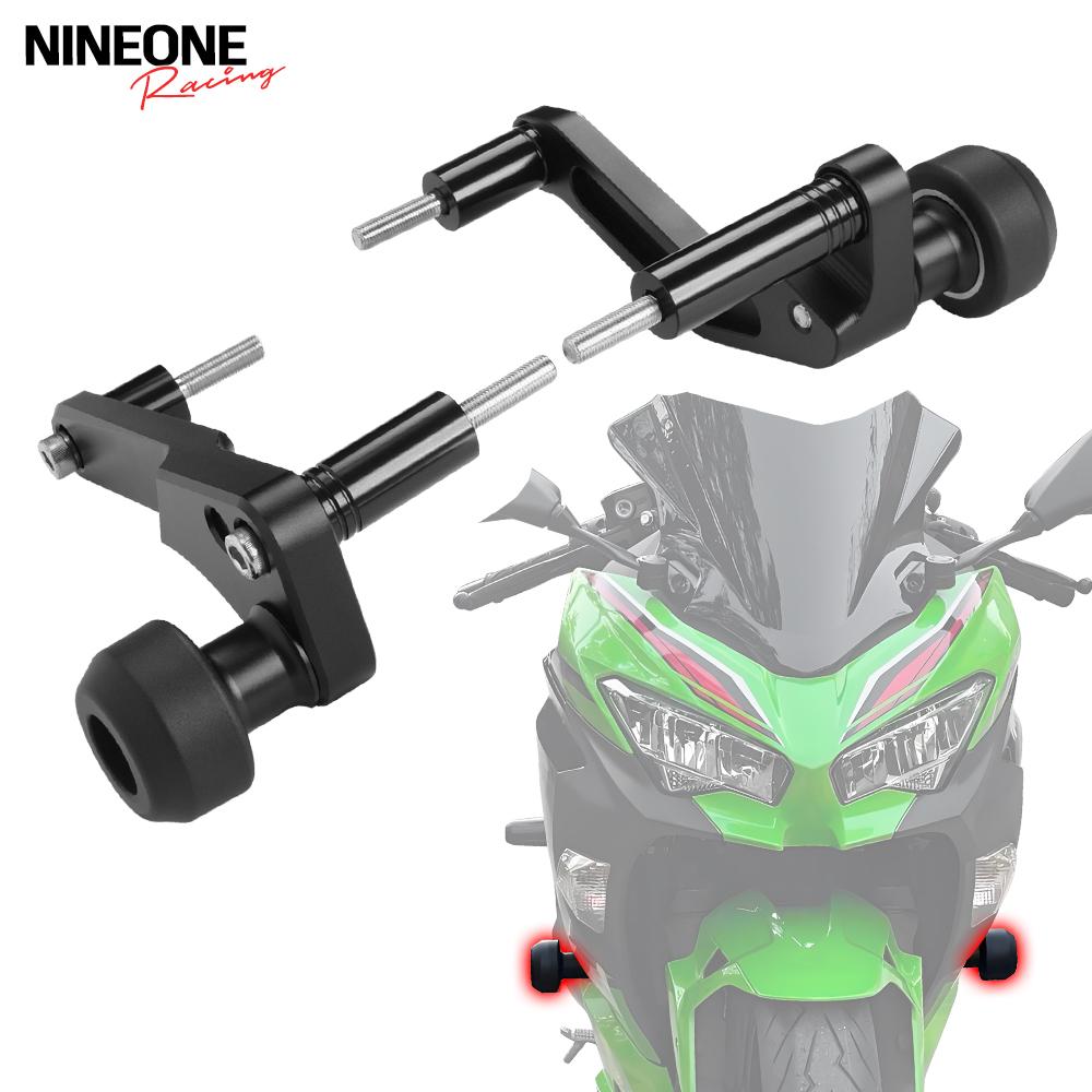 Frame Slider Crash Protector Motorcycle Falling Protection Frame Engine Crash Pad For Kawasaki Ninja400 Ninja 400 2018-2024