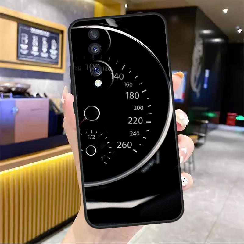 

Cool Retro Speedometer For Honor Magic 6 7 8 Pro Case For Honor 90 70 50 Lite 400 200 X8c X8b X9a X9b X9c X9d Win RT Honor 400 Lite