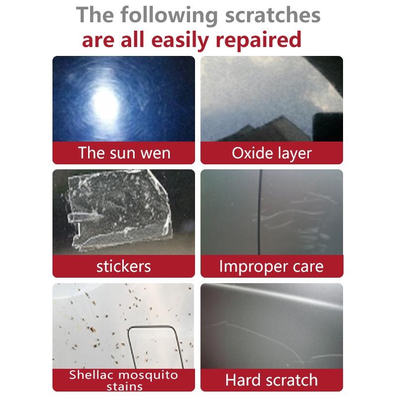 Car Repair Car Scratch Mark Remover Cleaner Compound Wax Polishing Care for Autos Body Paint Repair Car Accessories Universal