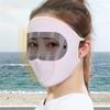 Durable Dustproof Sumer Anti-sunburn Cycling Eye Protection Face Mask with Goggles Mouse Masks
