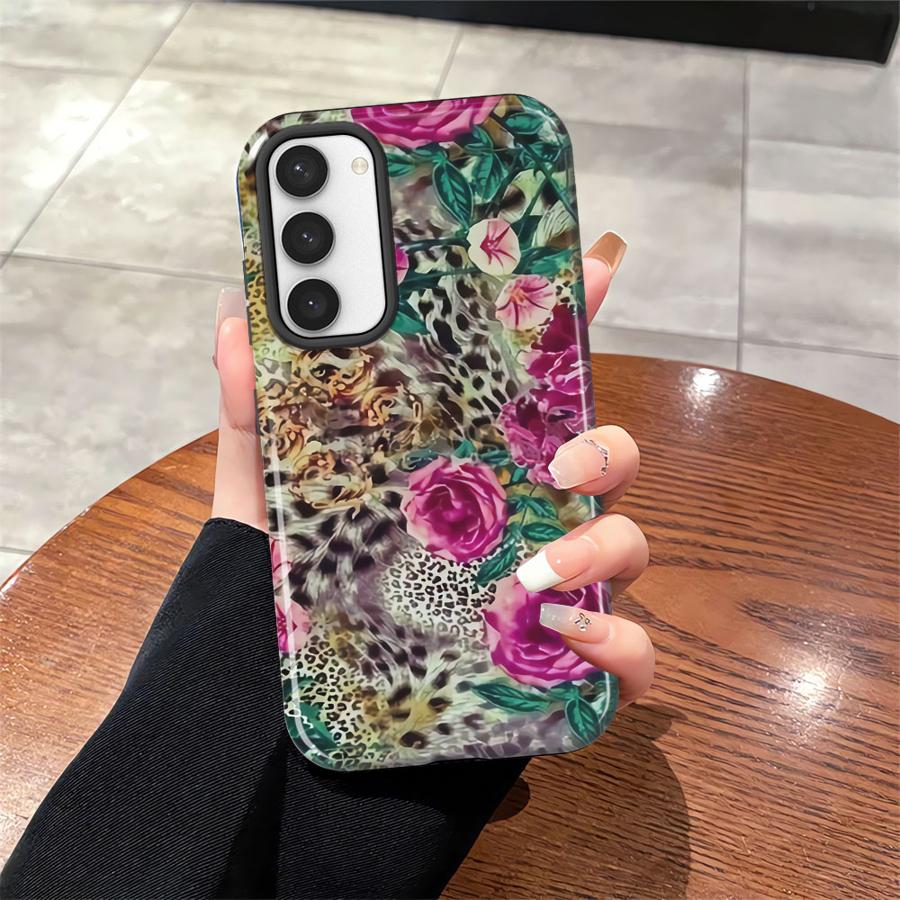 Phone Case for Samsung Galaxy S25 A56 S20 FE A16 S23Ultra A36 S24 Ultra A26 S23 S25Ultra Soft Cover Capa Fashionable Flowers