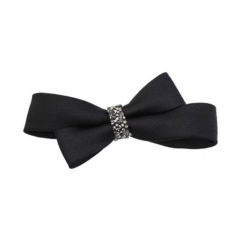 Korean Dongdaemun Elegant Bow Duckbill Hair Clip for Bangs