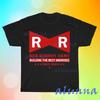 New Red Ribbon Army Men's Black T-shirt Funny Size S To 5XL