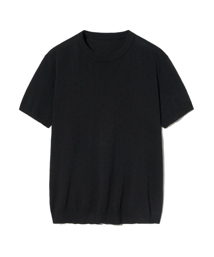IRONYPORNO WHITELINE 86-Iroj046 Bottega Round Short Sleeve Knit 4 Colors