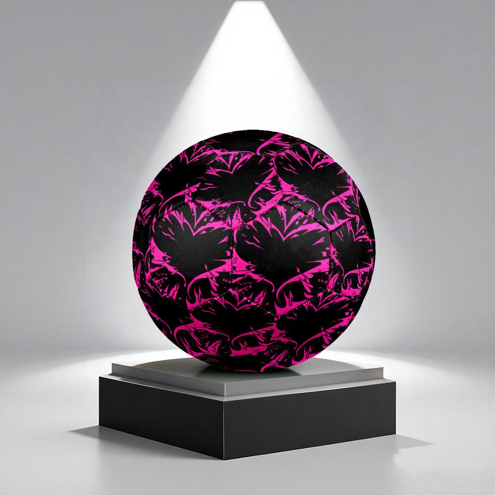 1pc Abstract Fusion Size 5 Soccer Ball Professional Match Training Football Indoor &Outdoor Sports Ball Lightweight Durable C6599