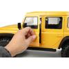 Metal Simulation 313/324mm 4 Doors Pickup Truck Shell for 1/10 RC Crawler Car Traxxas TRX4 Defender SCX10II RC4WD RD110 Parts