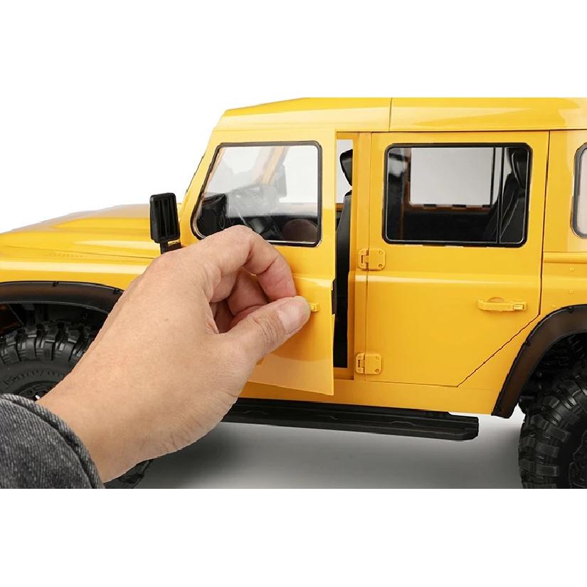 Metal Simulation 313/324mm 4 Doors Pickup Truck Shell for 1/10 RC Crawler Car Traxxas TRX4 Defender SCX10II RC4WD RD110 Parts