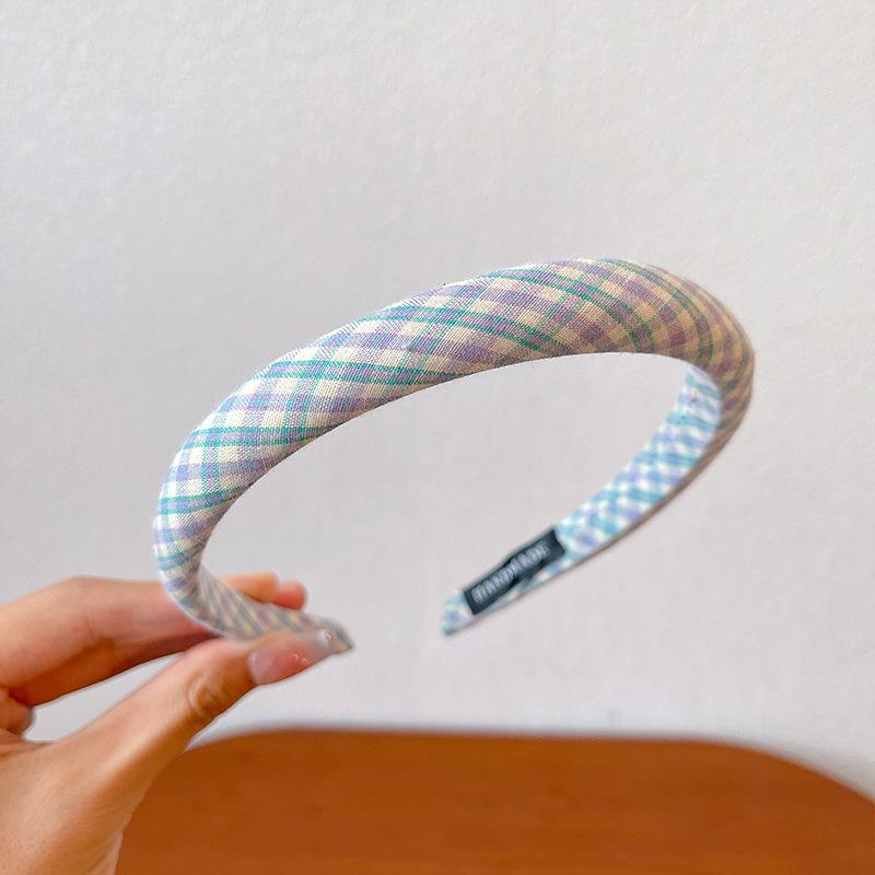 2024 Korean Green Headband & Hairpin for Girls - Trendy Douyin Style High-Value Headdress for Kids