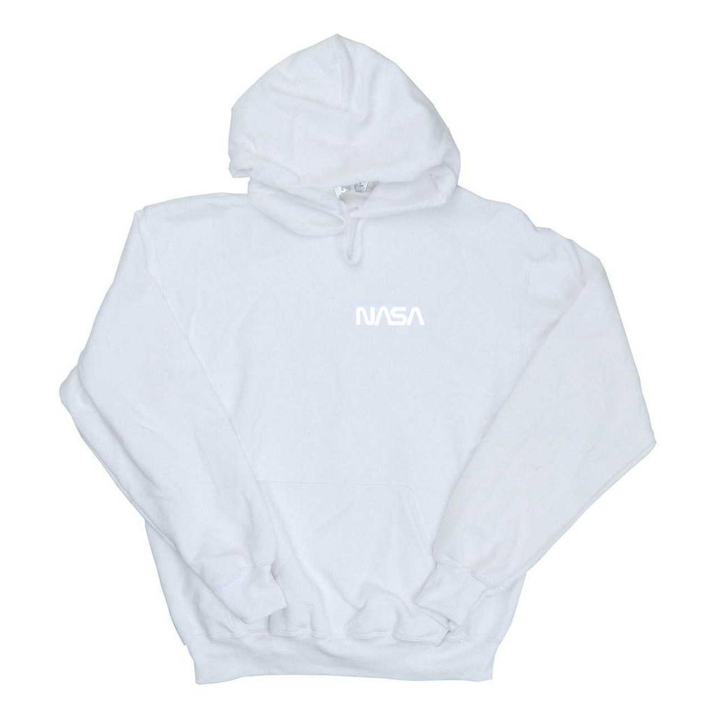 NASA Mens Modern Logo Chest Hoodie