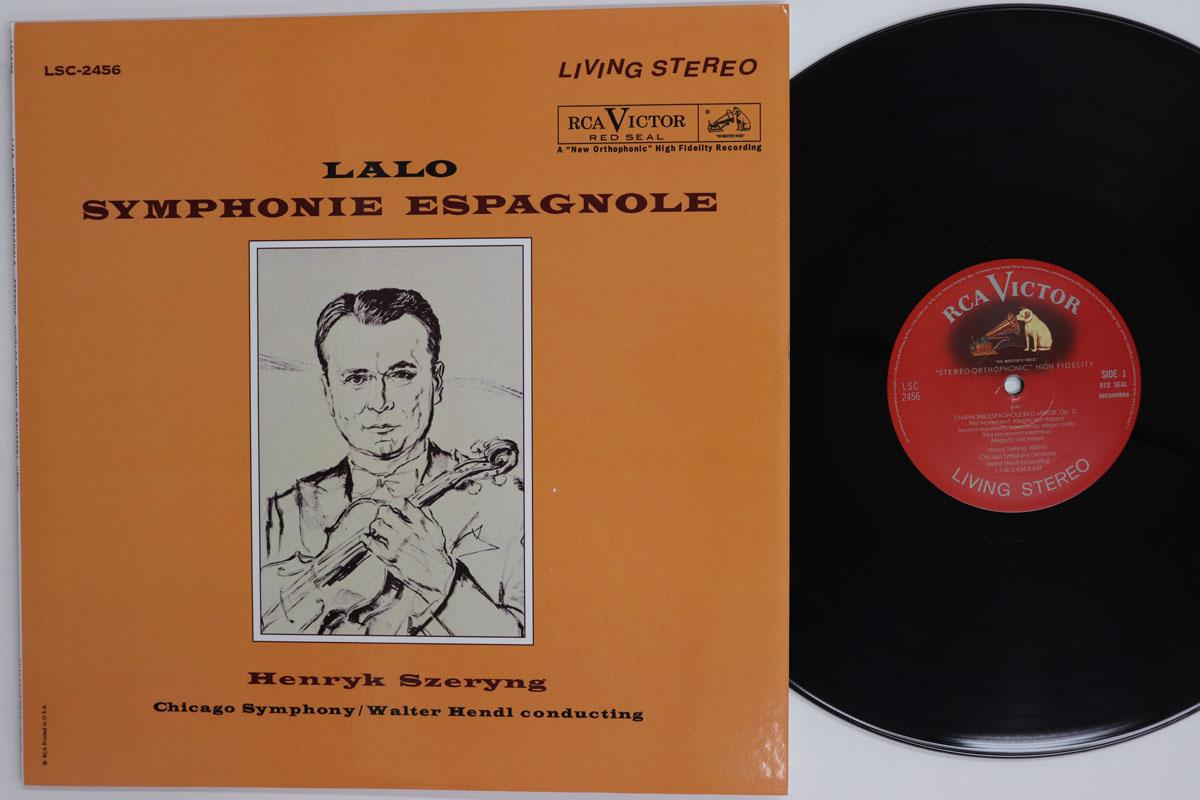

Виниловая пластинка HENRYK SZERYNG WALTER HENDL CHICA Lalo Symphonie Espagnole LSC2456 ANALOGUE PRODU 2015 США Классика Б/У