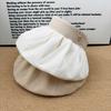 Summer Empty Top Hat Women's Sun Hat Gentle Sun Protection Hat Chiffon Shell Hat Show Face Small Sun Hat