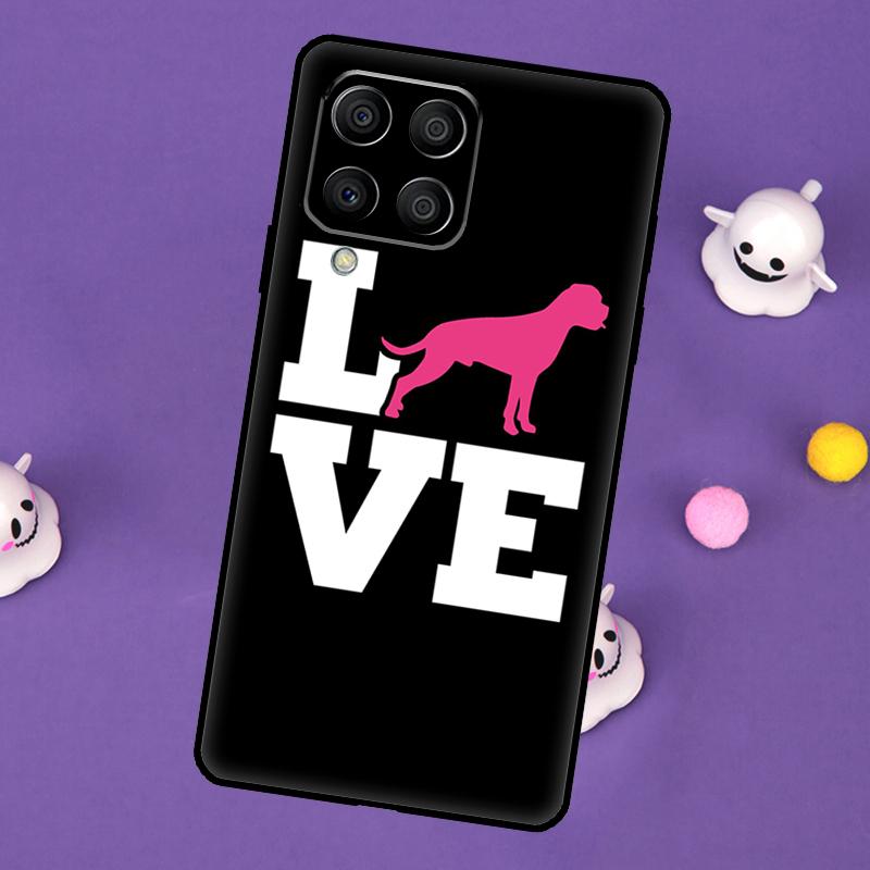 Boxer Dog Puppy Cover For Samsung Galaxy M55 M15 M33 M13 M23 M53 M31 M51 M14 M34 M54 M20 M30s M52 M32 Case