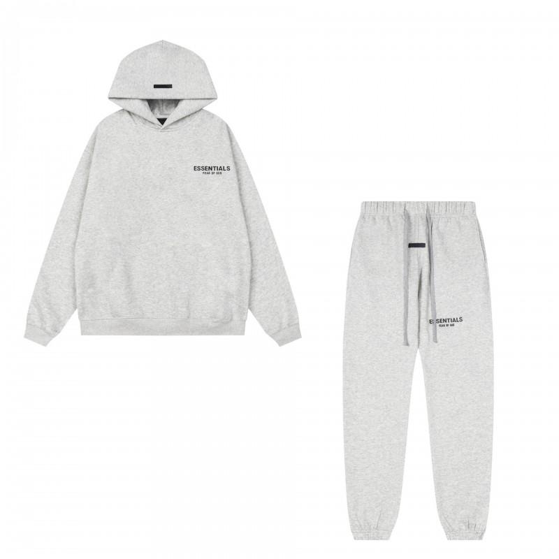 Mens Oversized Hooded Sweatshirt Set With