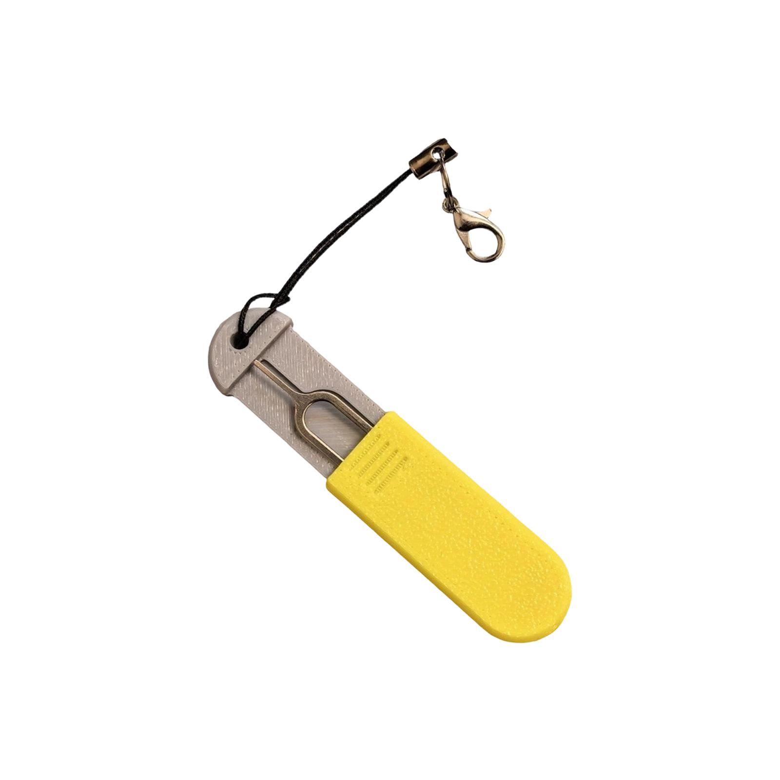

3D Printed SIM Card Ejector Pin, Universal Pin, Portable Storage Box One Size жовтий