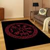 Odin Norse God Rug Living Room Bedroom Decor Nordic Viking Carpet Lounge Room Coffee Table Floor Mat Dining Room Floor Mat