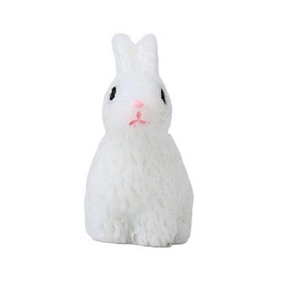 Solid Color Mini Animal Series DIY Decorations Resin Accessories Micro Landscape Car Mini Ornaments