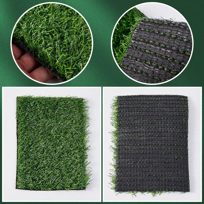 Artificial Turf Construction Site Fence and Landscaping Grass