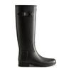 Hunter [Women] Original Refined Tall Rain Boots - Black Wft2200Rmablk