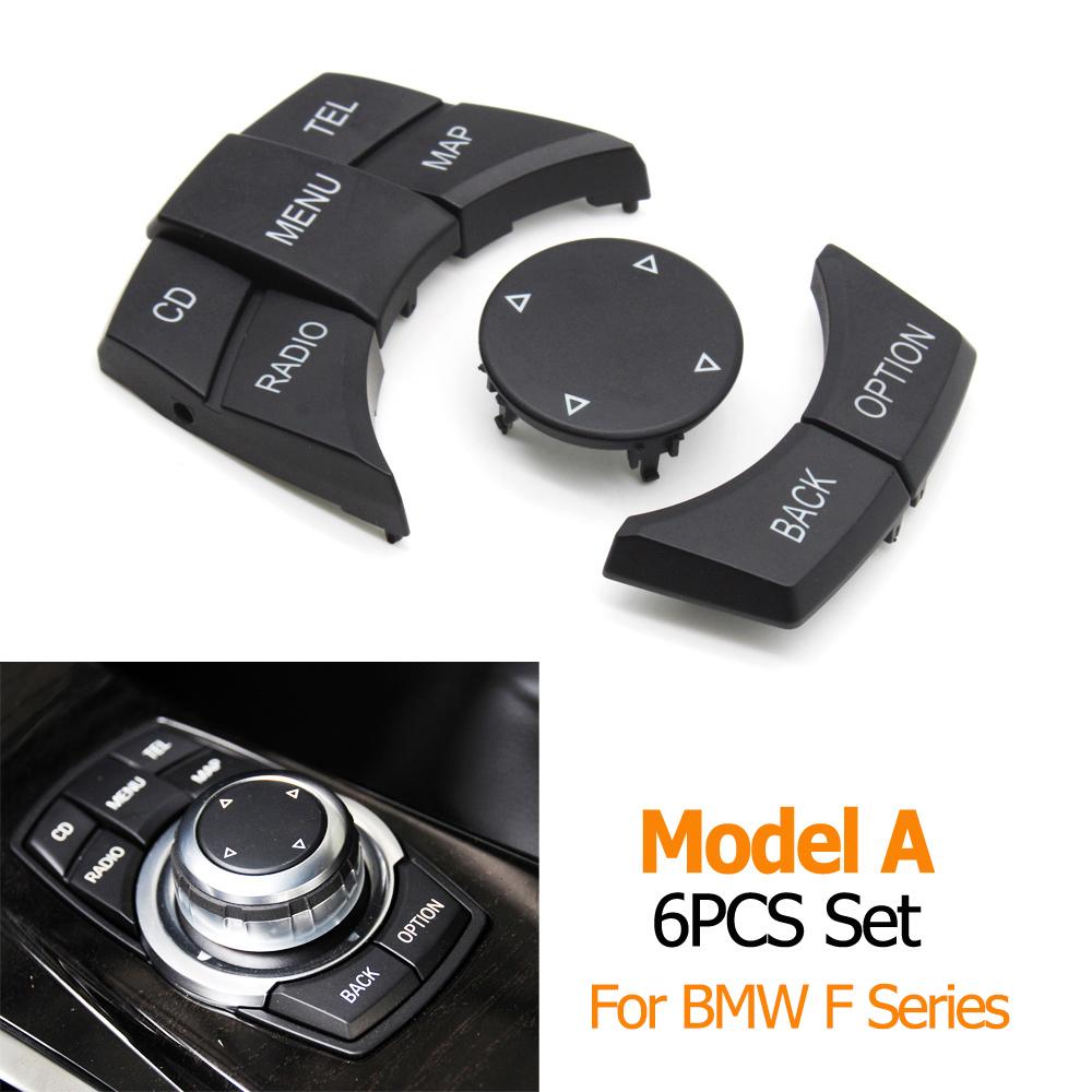Auto Zentrale Konsole CIC IDrive Multimedia Maustasten Menü Knob Knopf Abdeckung Für BMW F20 F22 F30 F34 F36 F10 F02 F06 F25 F15 F16