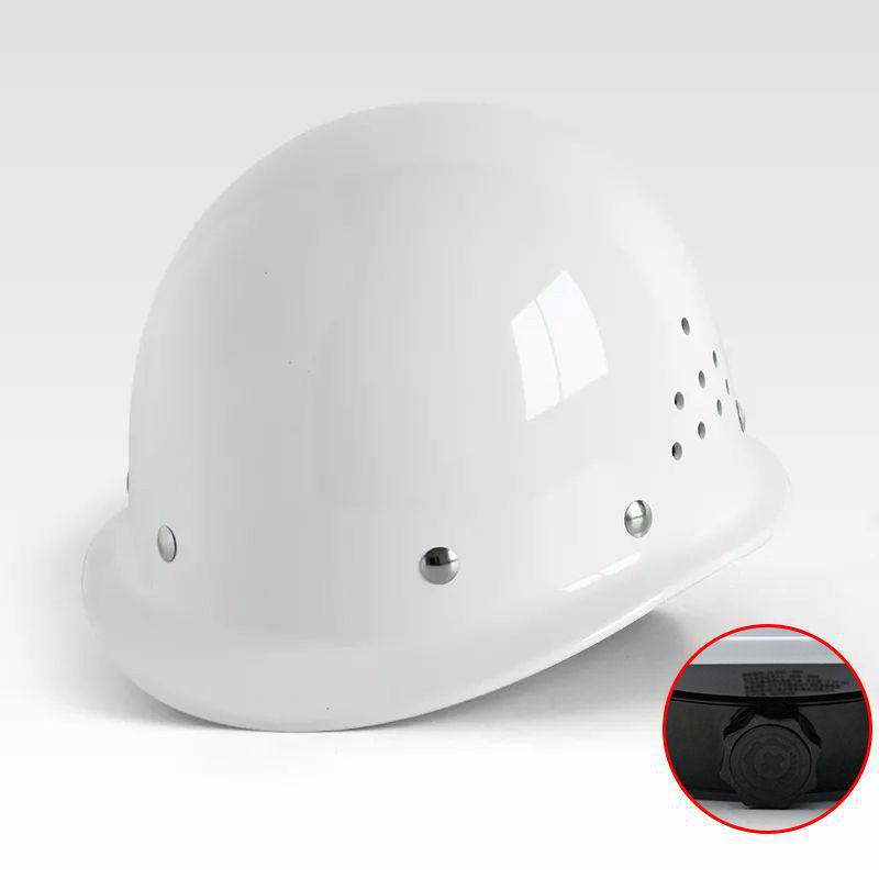Shield Worker Safety Helmet with Sunshade, Breathable, and Thickened ABS Construction for Men