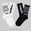 Trendy Cartoon Hip Hop Basketball Socks - Unisex Mid-Tube High Street Style