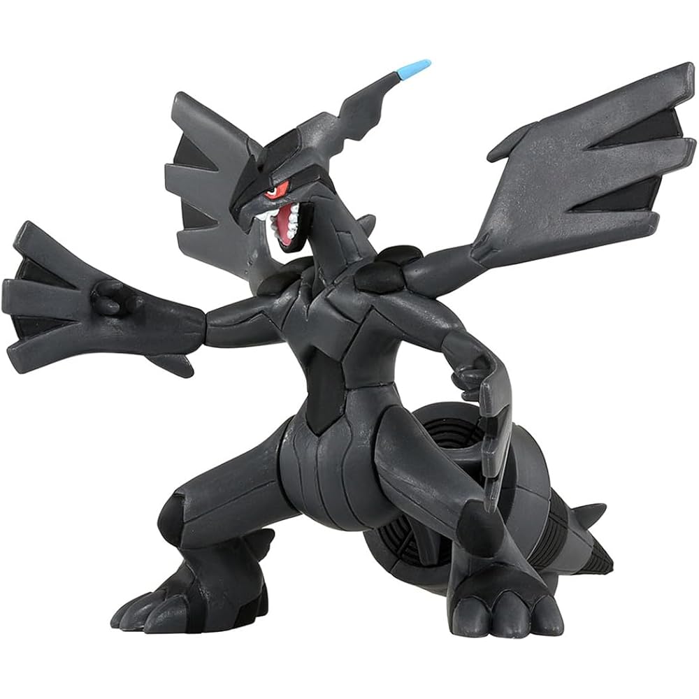 Pokemon Moncolle ML-09 Zekrom Collectible Figure 6 inches Tall Action Toy