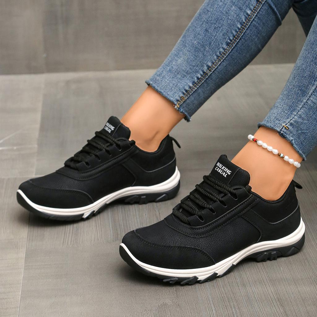 Fashion Women Sneakers Fashion Casual Flat Vulcanize Shoes Ladies Outdoor Walking Sneakers Women Comfortable Classical Designer Shoes