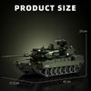 Military MOC 1/28 2306pcs Leopard 2A8 Army Main Battle Tank Building Blocks Bricks Modern Tank Set Toys For Children Boys Gifts