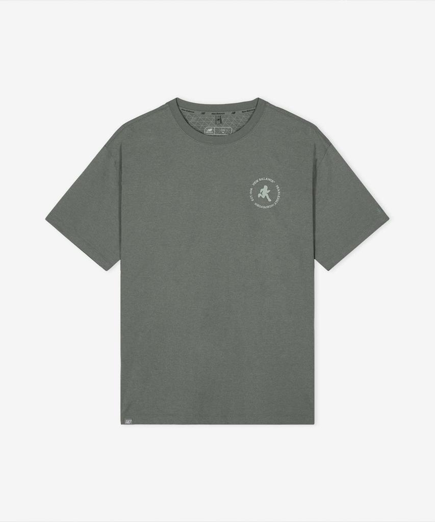 Nyuballanseu Nbneg25413 / Uni Rc Frozen Run & Nova Short Sleeve T-Shirt (Khaki)