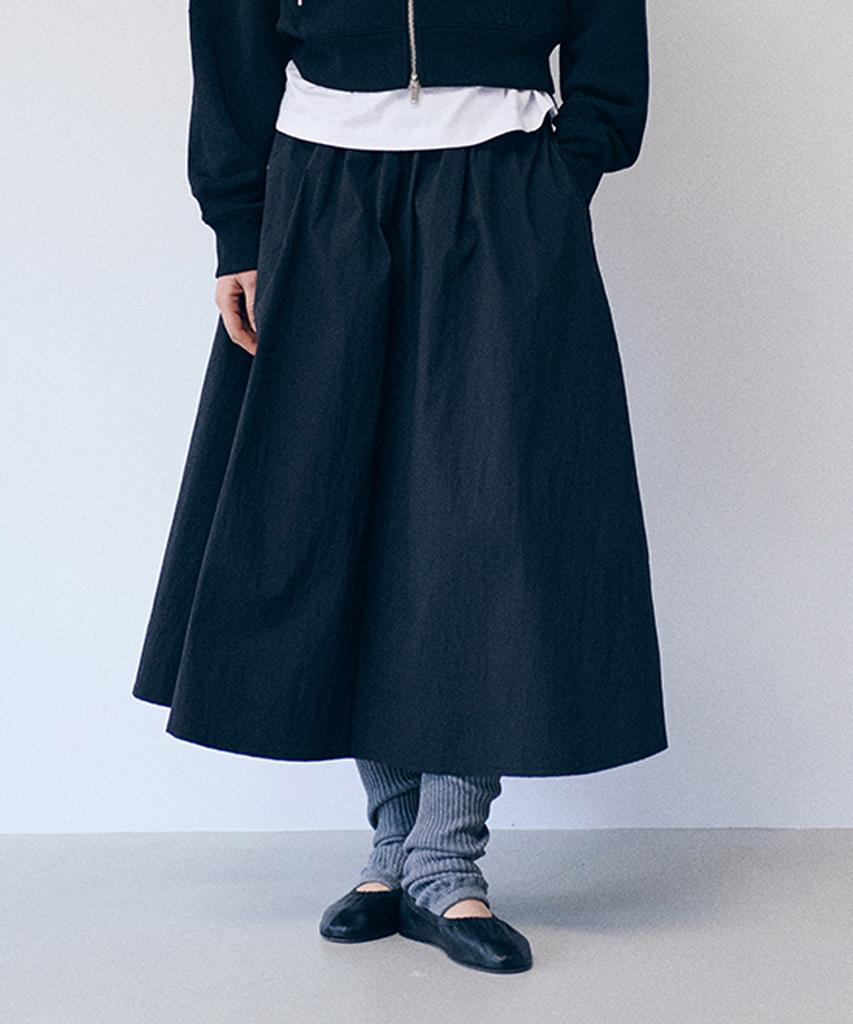 Nau W Aeroshell Maxi Skirt Black