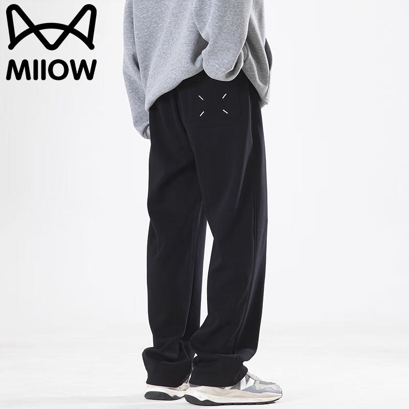 

Mao Ren Men s American High Street Straight-Leg Sweatpants 3XL