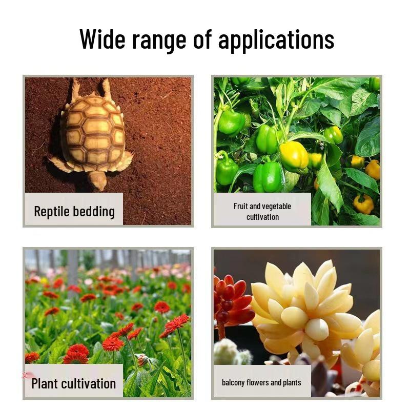 Nutrient-Rich Coconut Coir Soil: Salt-Free Universal Planting Medium for Flowers & Vegetables