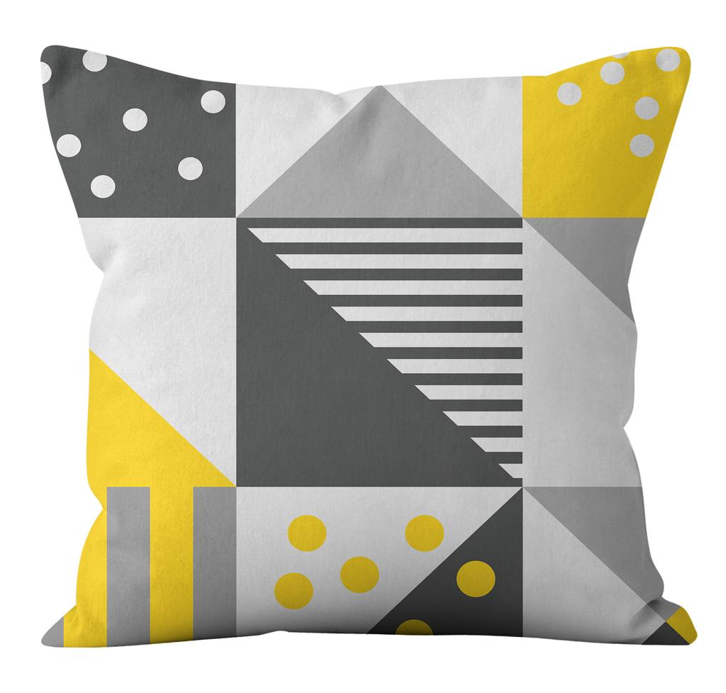 Nordic Pillowcase Minimalist Geometric Pillowcase Home Sofa Cushion Cover Home Living Room Pillow 45cm