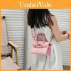 Ins Litchi Pattern Korean Girl Mini Handbag For Daily Use With Antitheft And Shockproof Features