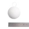4/6/8CM 6Pcs White Foam Christmas Ball Christmas Tree Hanging Pendant Ornament Xmas Decor for Home 2026 New Year Navidad Decor