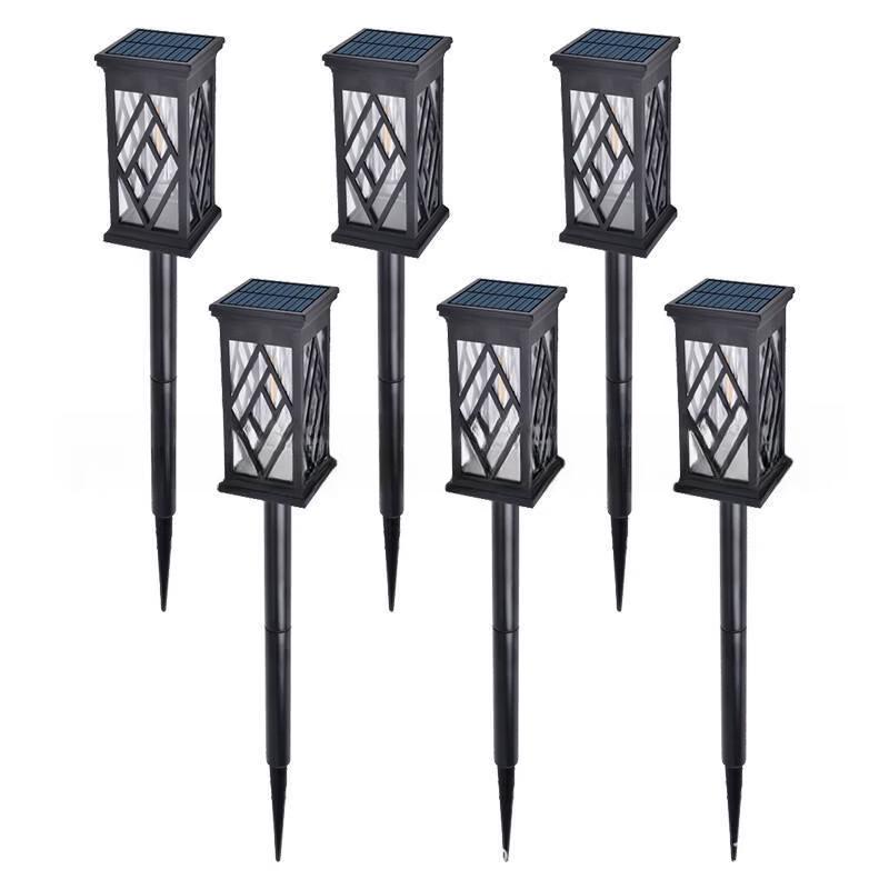 NuFeng Solar Tungsten Filament Lawn Lamp (6-Pack)