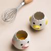 Separatore di Albumi di Uovo Pollo Carino Separatore di Tuorli e Proteine in Ceramica Filtro per Uova Strumenti da Cucina Accessori per la Cottura Portauova