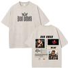 Rapper Don Omar Album Tour Vintage Washed T Shirt Men's Women Pop Music Short Sleeve T-Shirts Hip Hop Gothic Clothing T-shirts14