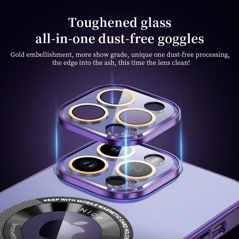 Magnetic Silicone Shockproof Case for iPhone 14 13 12 Pro Max Plus Wireless Charging Cover