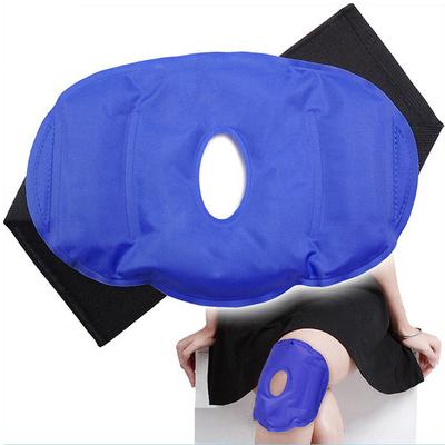 Knee Ice Pack for Injuries, Reusable Knee Cold Gel Pack Wrap Around Knee Cold Hot Compress for Knee Replacement Surgery Recovery