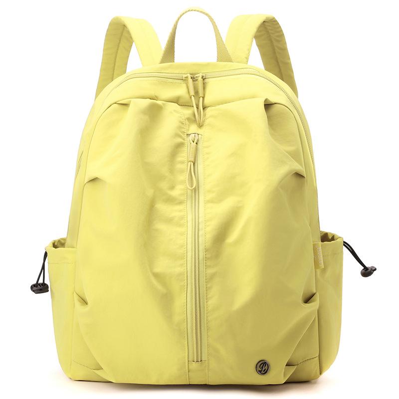 Schoolbag casual backpack female simple high school college student schoolbag Korean large capacity high sense travel backpack tide