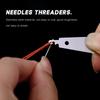 50PCS Stainless Steel Sewing Threader