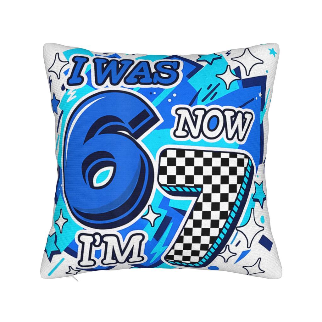 Valentines Day Meme six Seven Heart Pillow Case Design Pillow Cover Kawaii Pillowcases For Couch Sofa Bedroom
